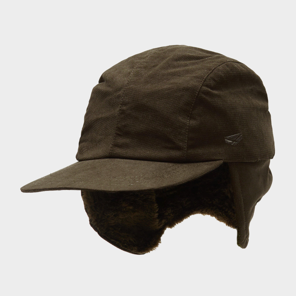 Struther Waterproof Hunt Cap Dark Green