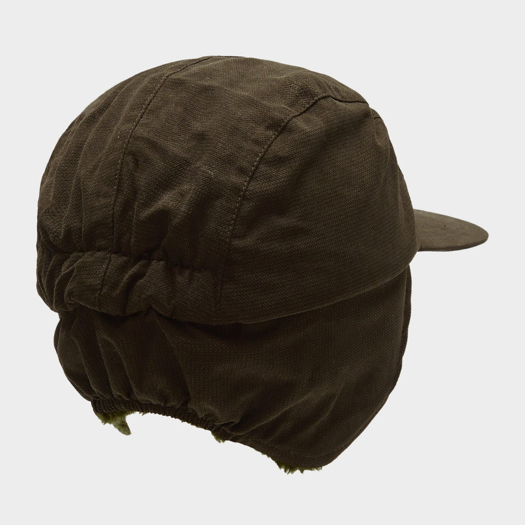 Struther Waterproof Hunt Cap Dark Green