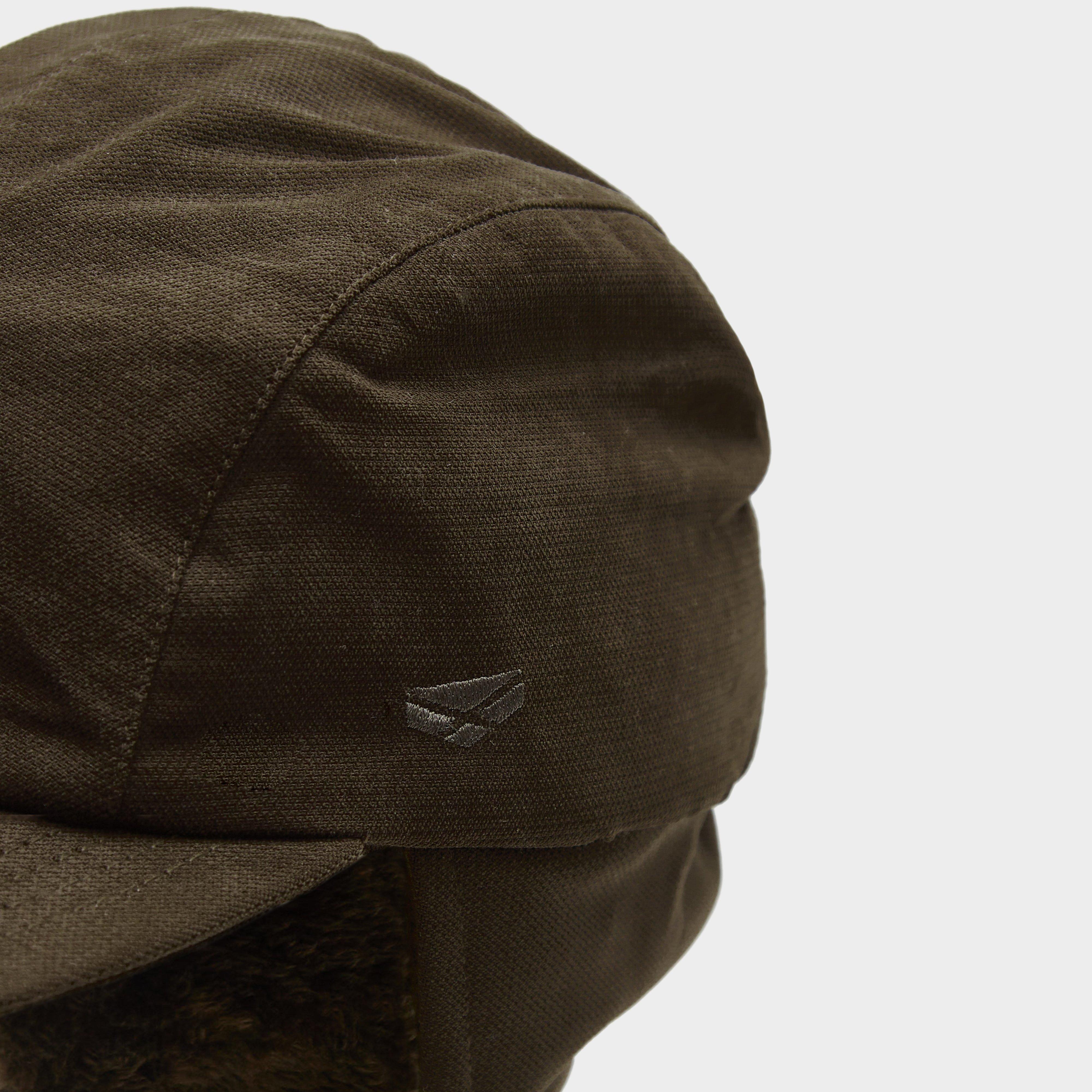 Struther Waterproof Hunt Cap Dark Green