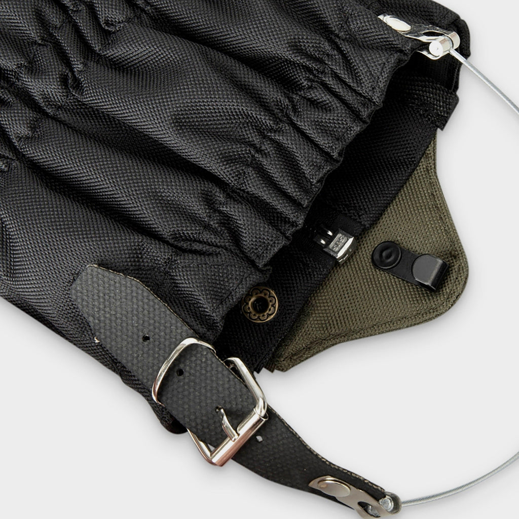 Hogg of Fife Country Gaiters Green/Black