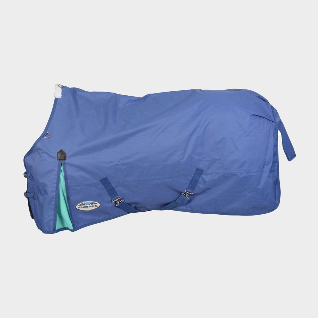 ComFITec Classic Standard Neck 100g Medium/Lite Turnout Rug Delft Blue/Mint