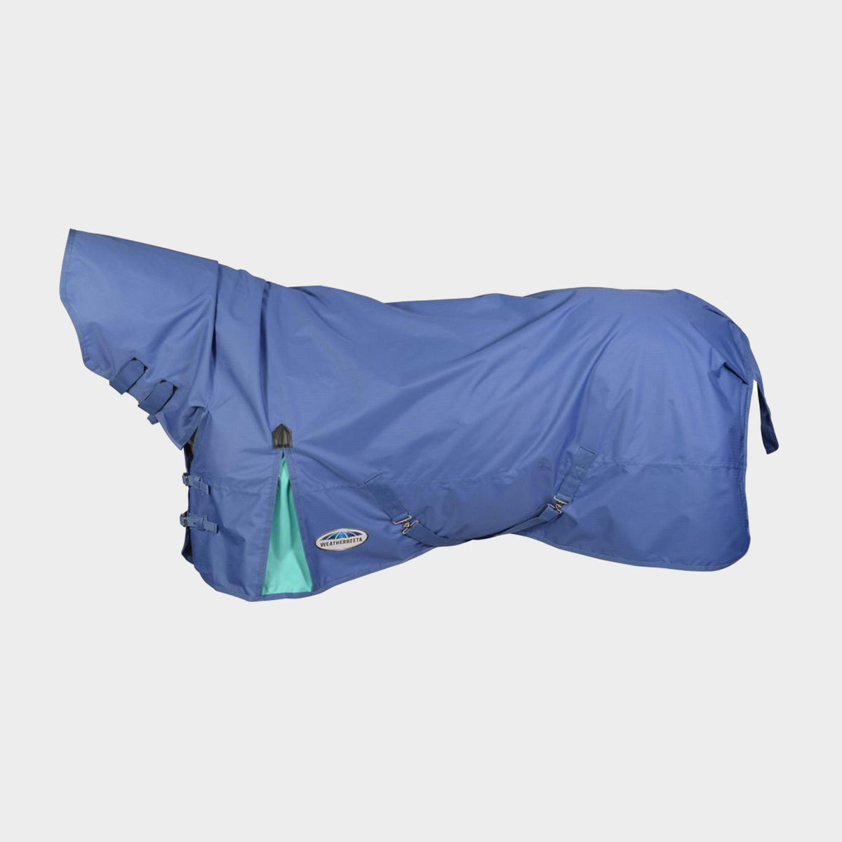 ComFITec Classic Combo Neck 0g Lite Turnout Rug Delft Blue/Mint