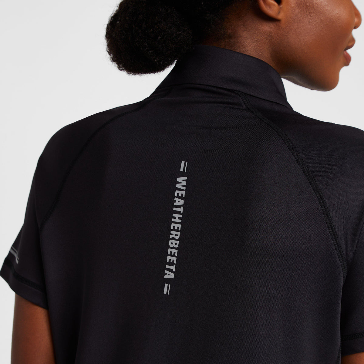 Womens Victoria Premium Short Sleeve Top Black