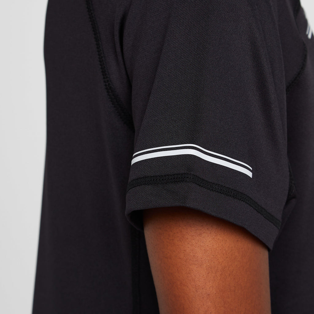 Womens Victoria Premium Short Sleeve Top Black