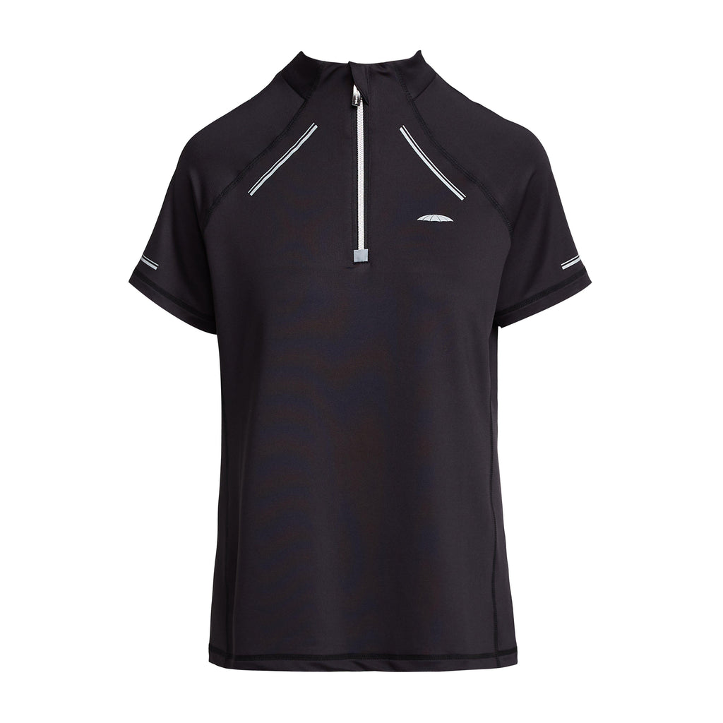 Womens Victoria Premium Short Sleeve Top Black