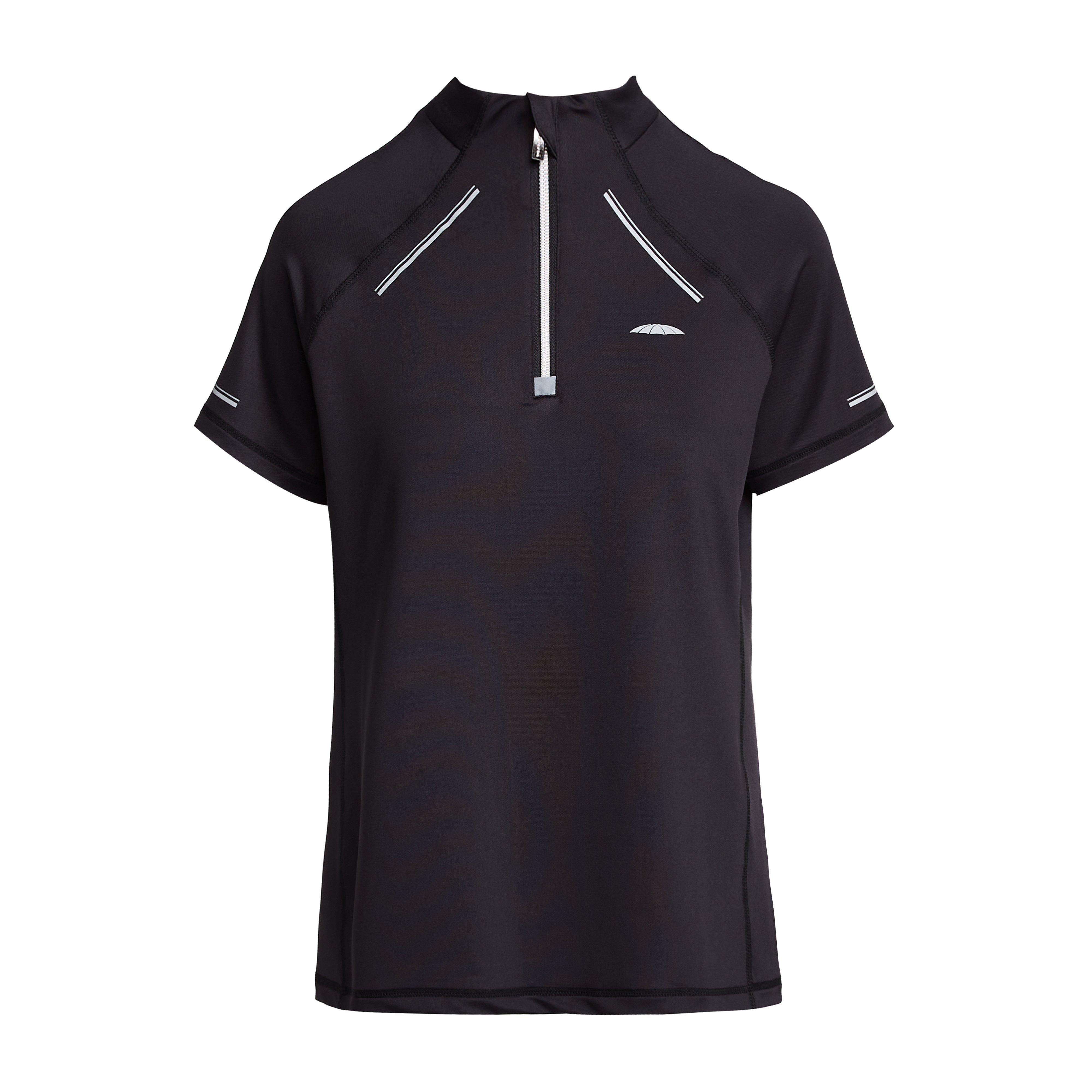 Womens Victoria Premium Short Sleeve Top Black