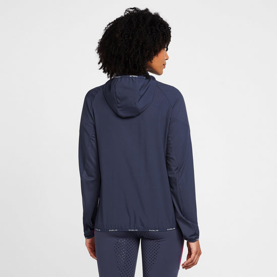 Womens Layla Showerproof Jacket Blueberry/Navy