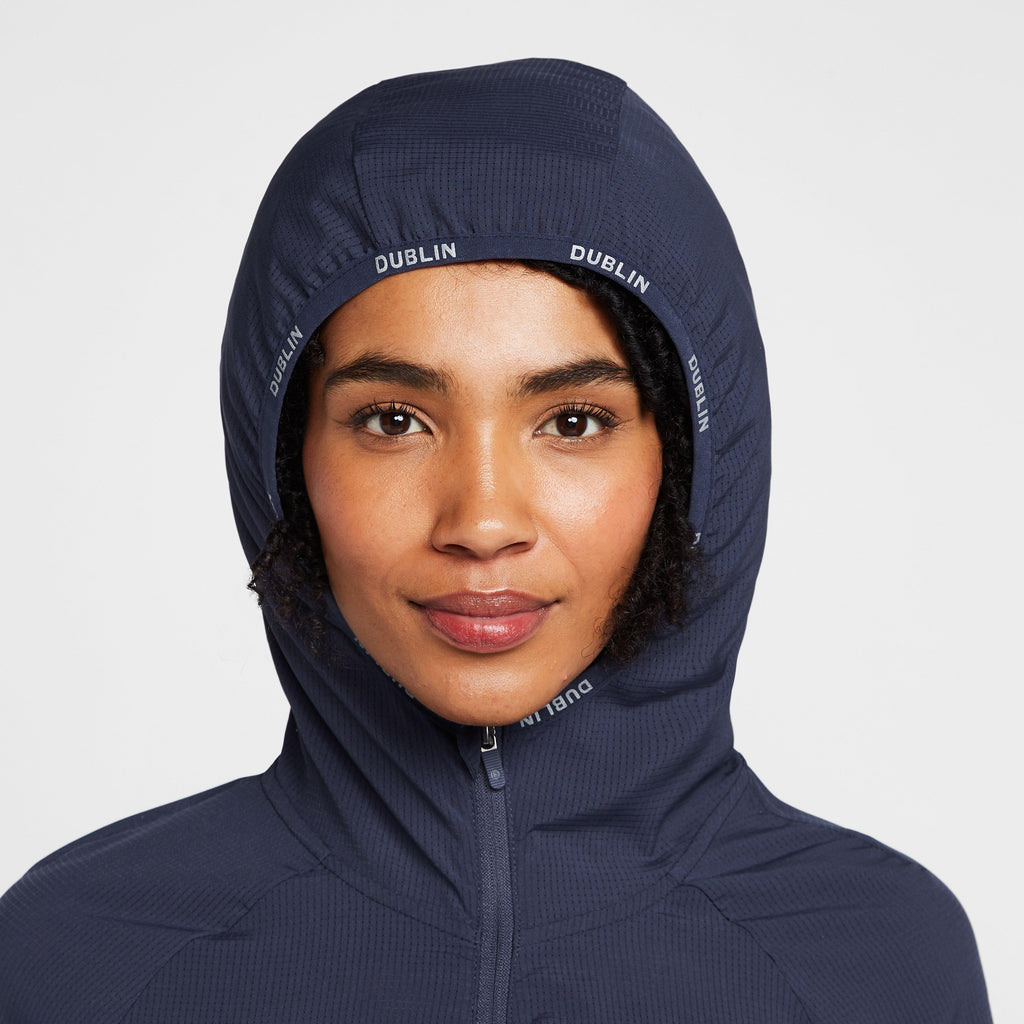 Womens Layla Showerproof Jacket Blueberry/Navy