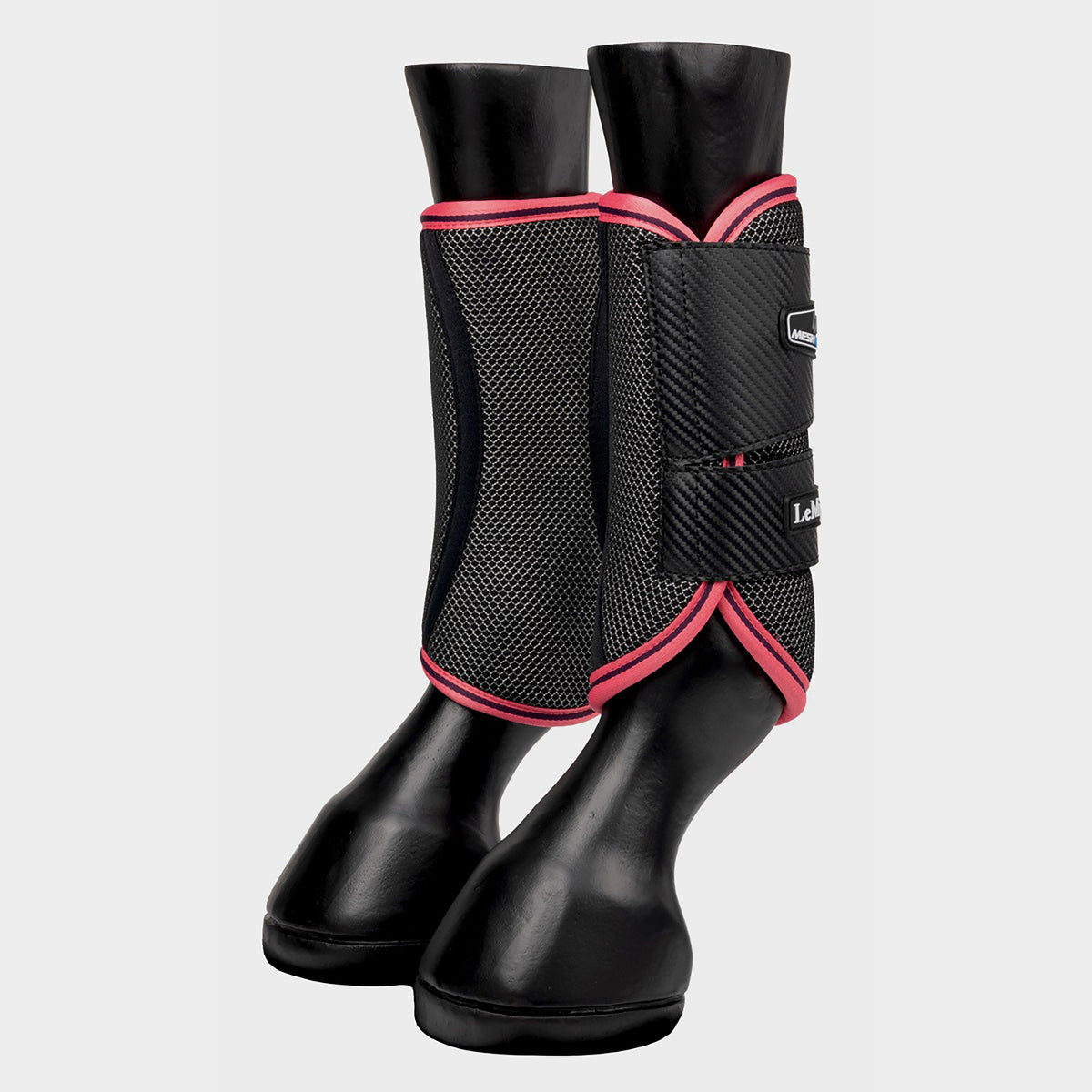 Carbon Mesh Wrap Boots Black/Papaya