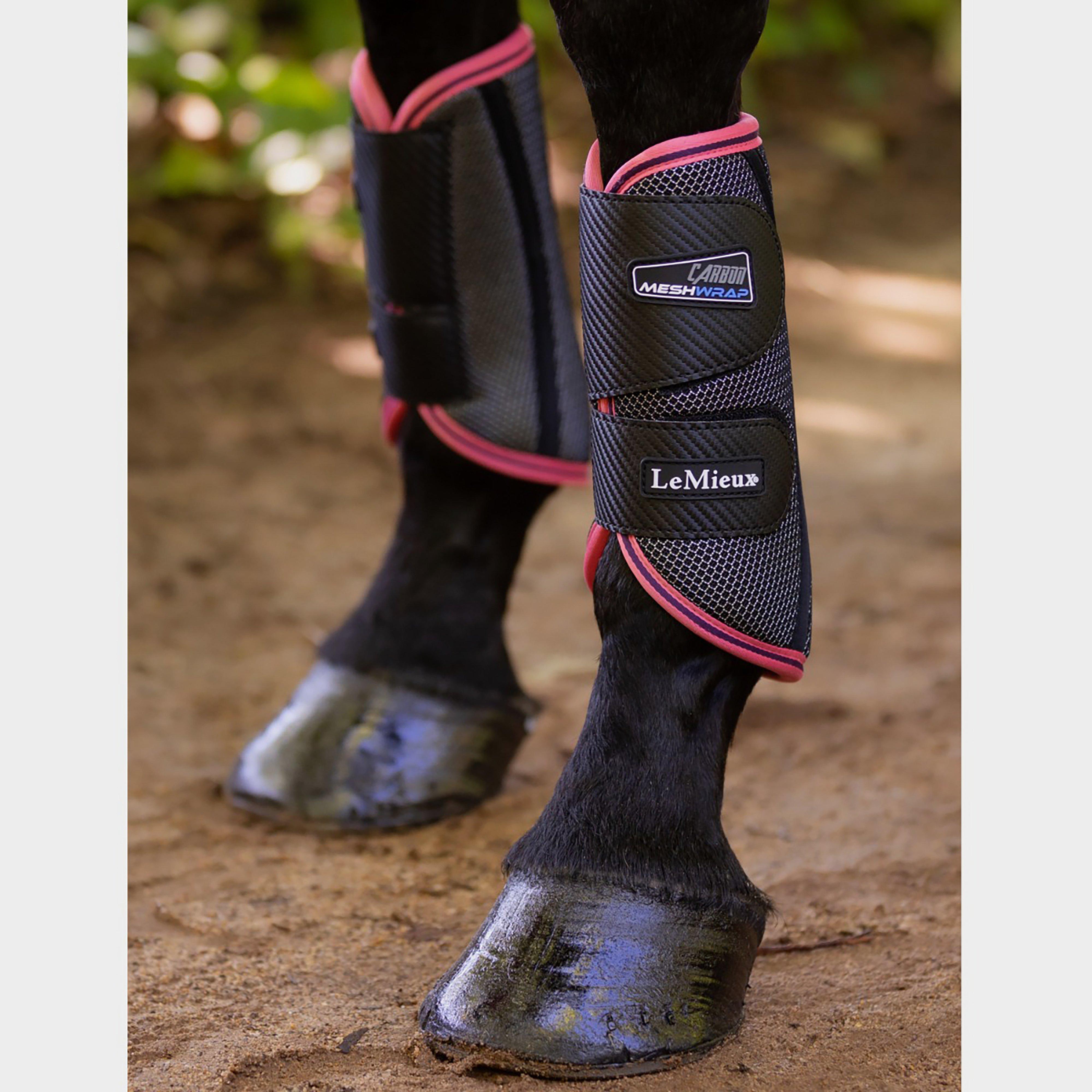 Carbon Mesh Wrap Boots Black/Papaya