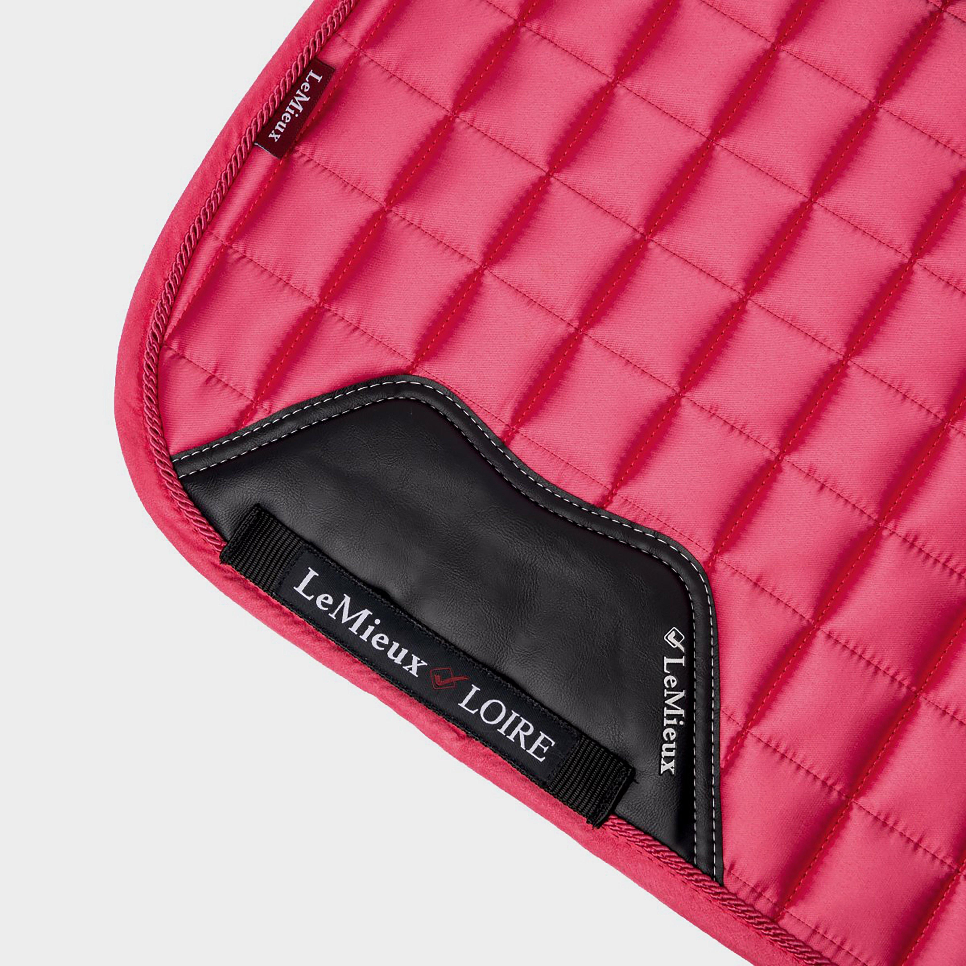 Loire Memory Satin Dressage Square Saddle Pad Watermelon