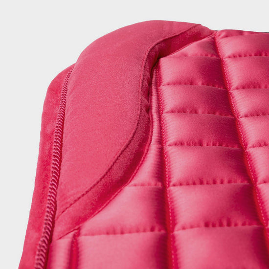Loire Memory Satin Dressage Square Saddle Pad Watermelon