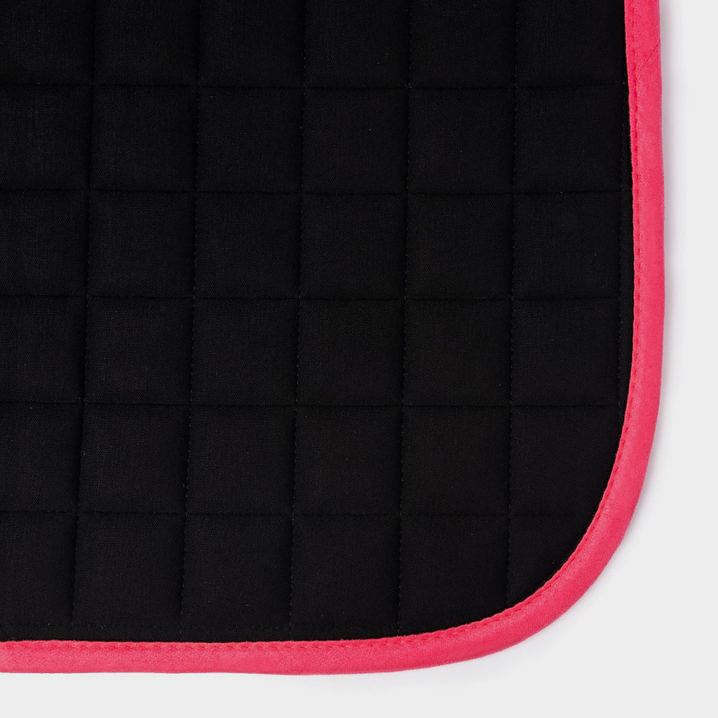 Loire Memory Satin Dressage Square Saddle Pad Watermelon