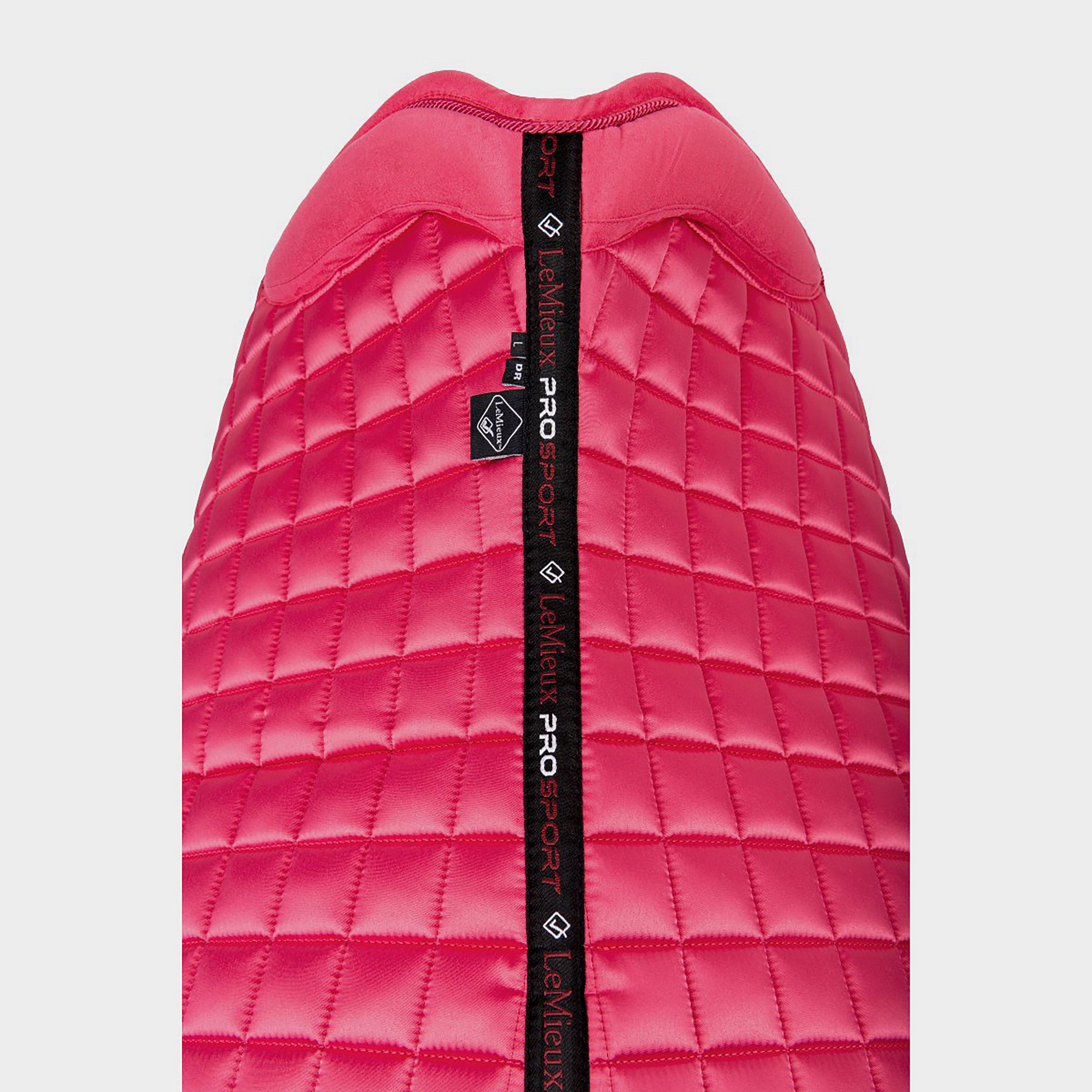 Loire Memory Satin Dressage Square Saddle Pad Watermelon