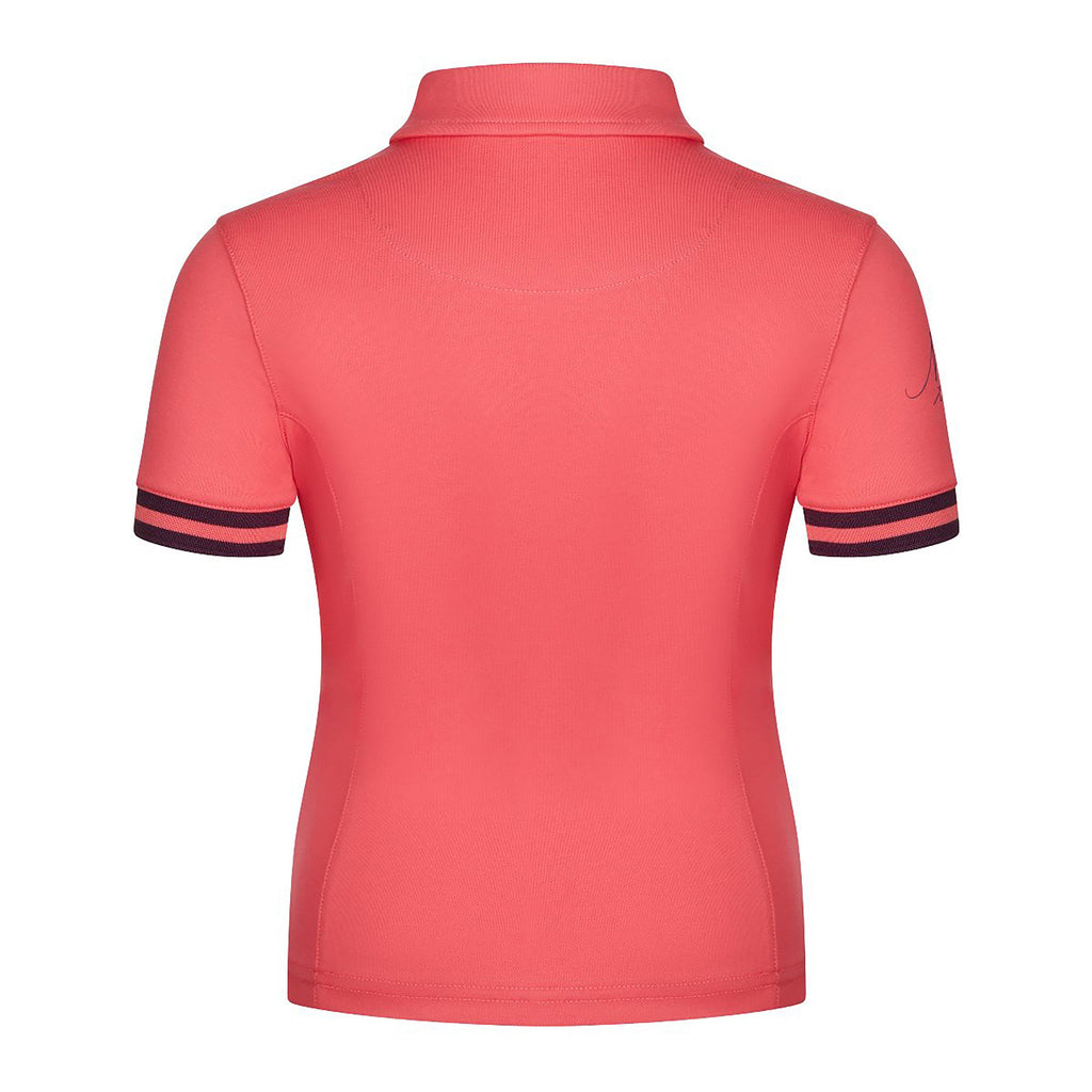Childs Mini Polo Shirt Papaya