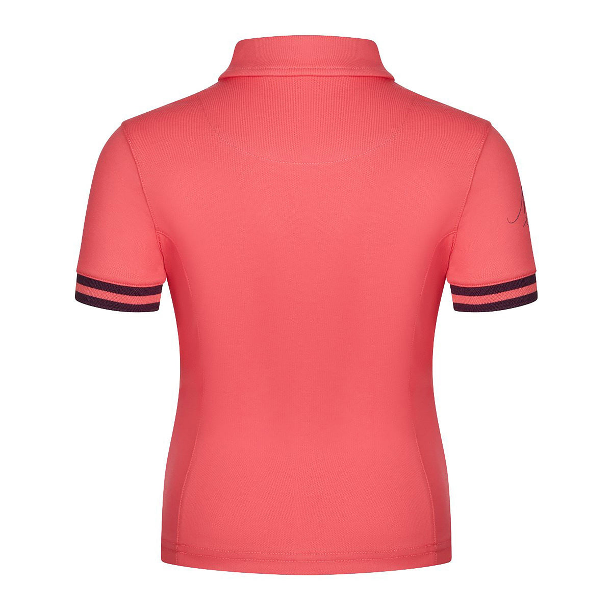 Childs Mini Polo Shirt Papaya