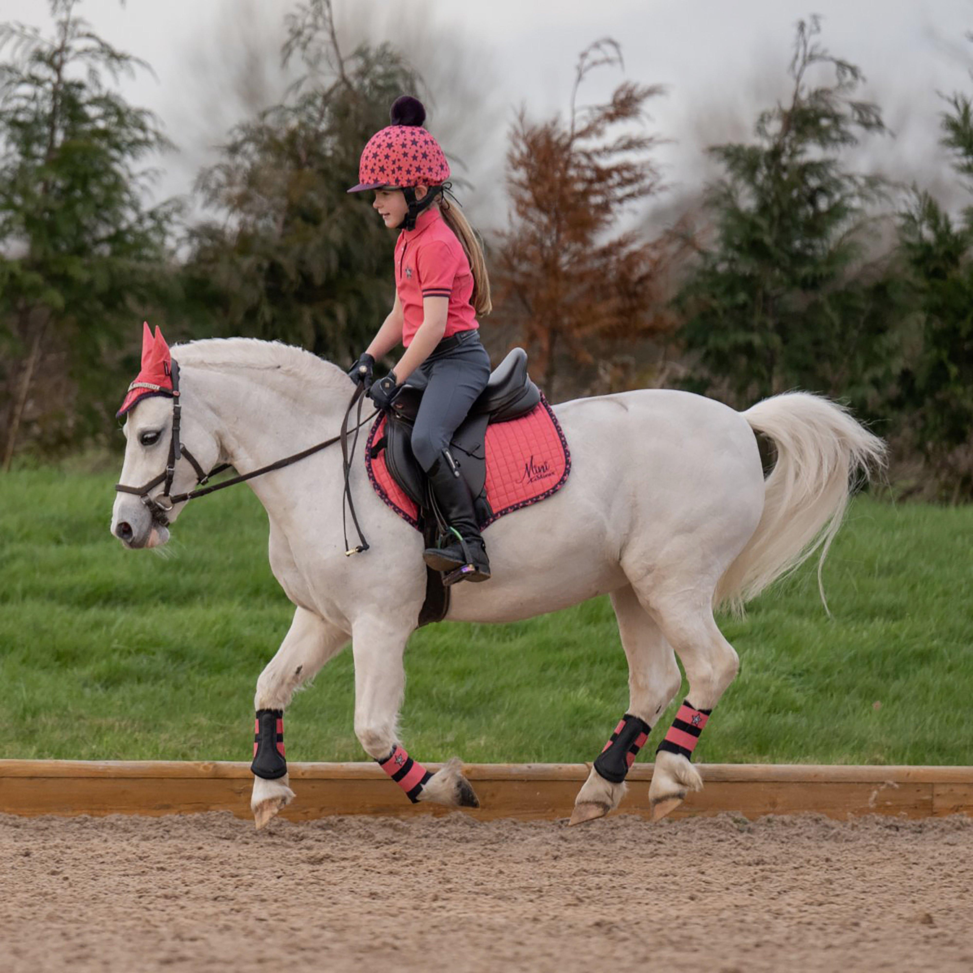 Childs Mini Polo Shirt Papaya