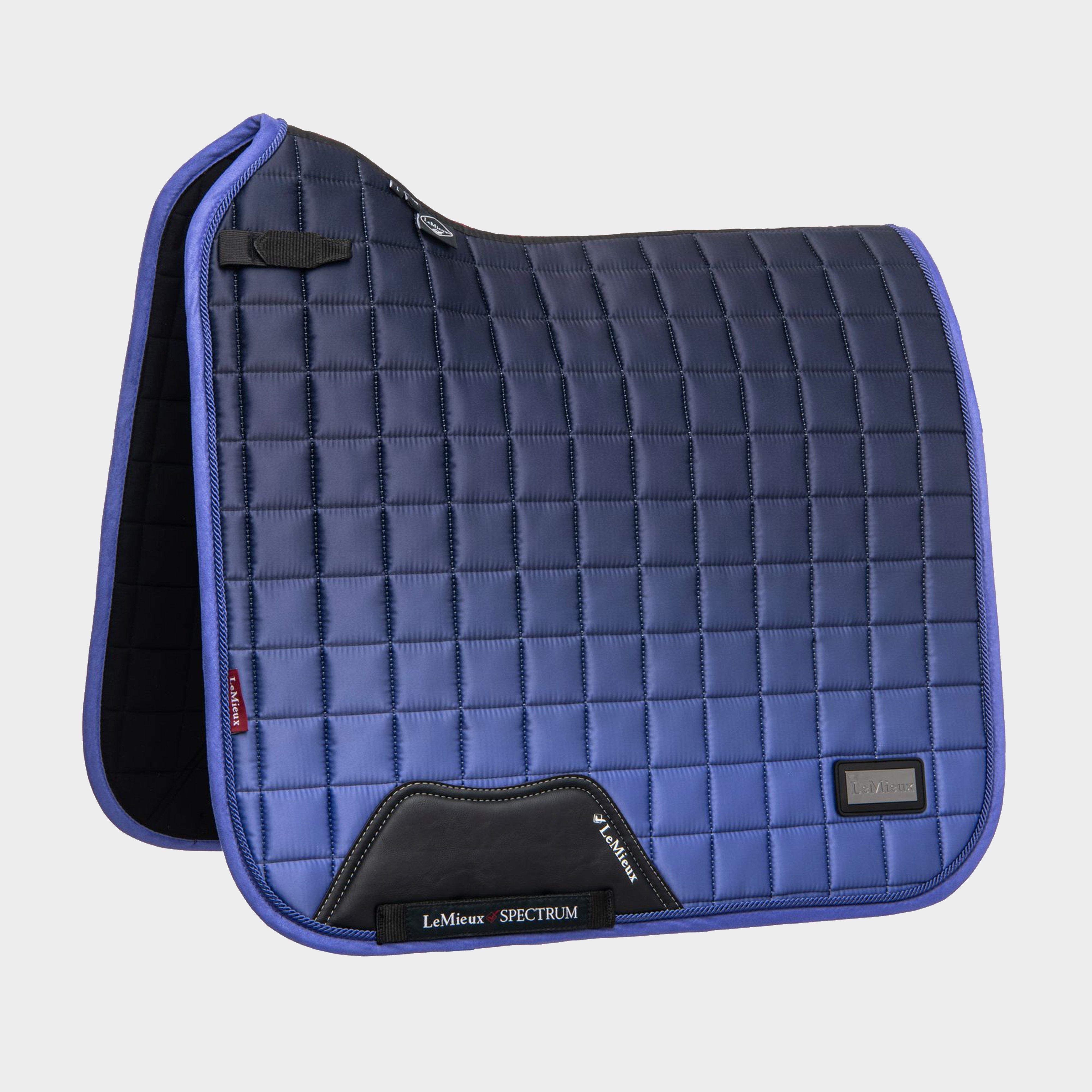 Spectrum Dressage Saddle Pad Bluebell/Navy