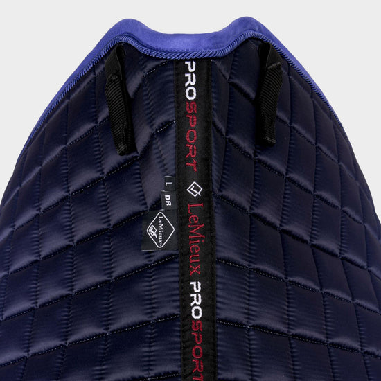 Spectrum Dressage Saddle Pad Bluebell/Navy