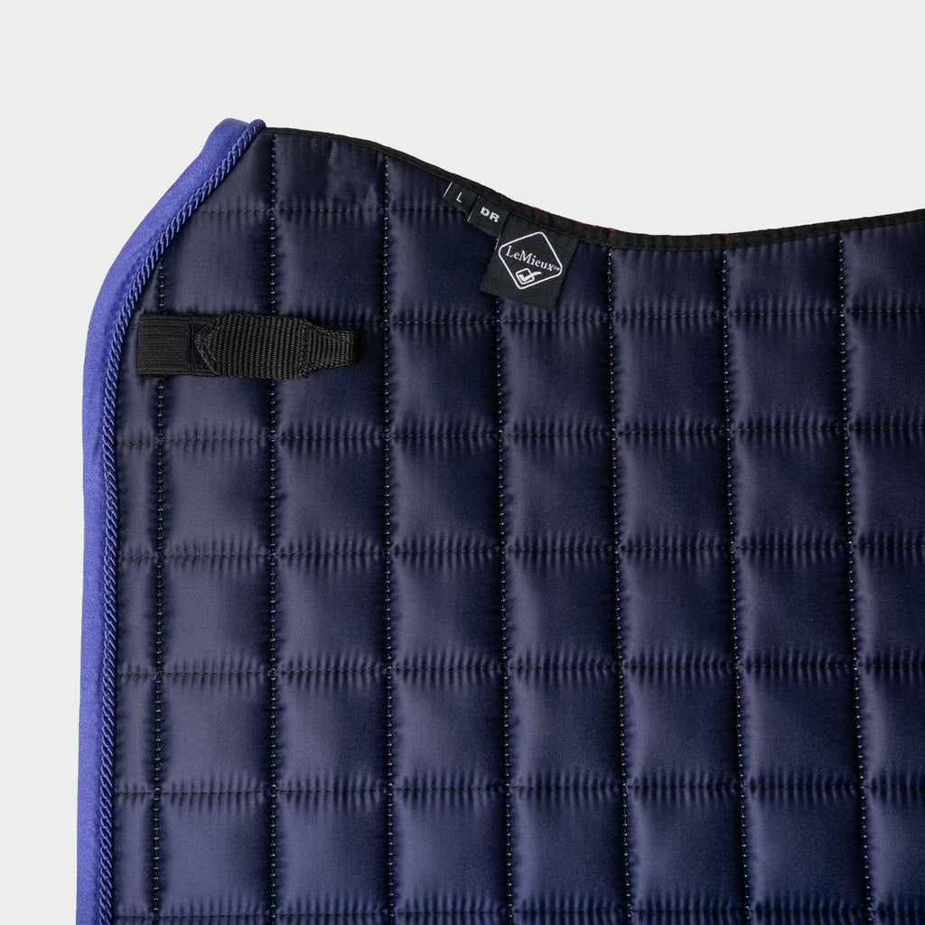 Spectrum Dressage Saddle Pad Bluebell/Navy