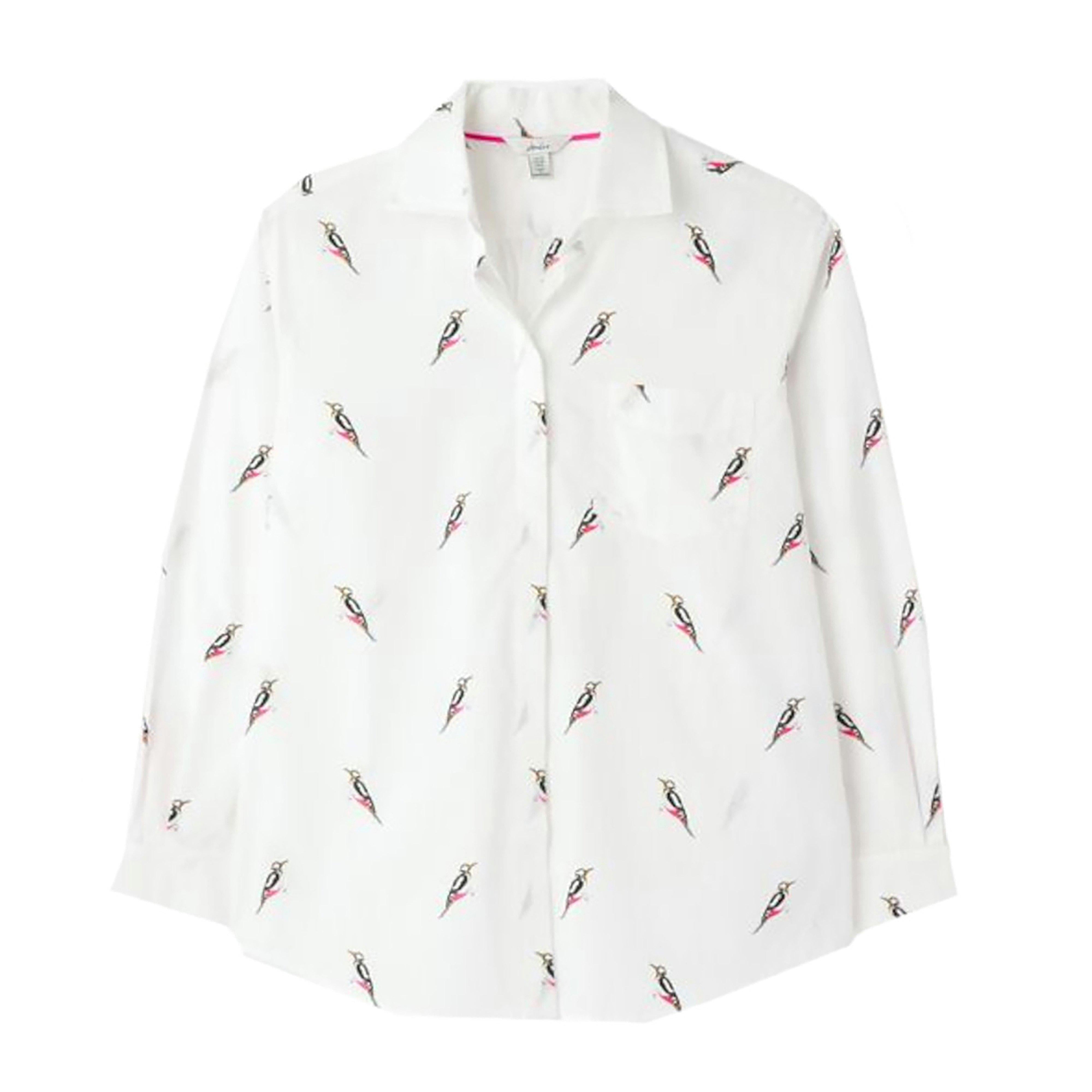 Women’s Amilla Dropped Shoulder Shirt Chalk Spot