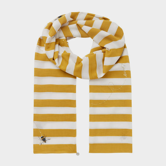 Women's Conway Scarf Bot Bee Ombre Stripe