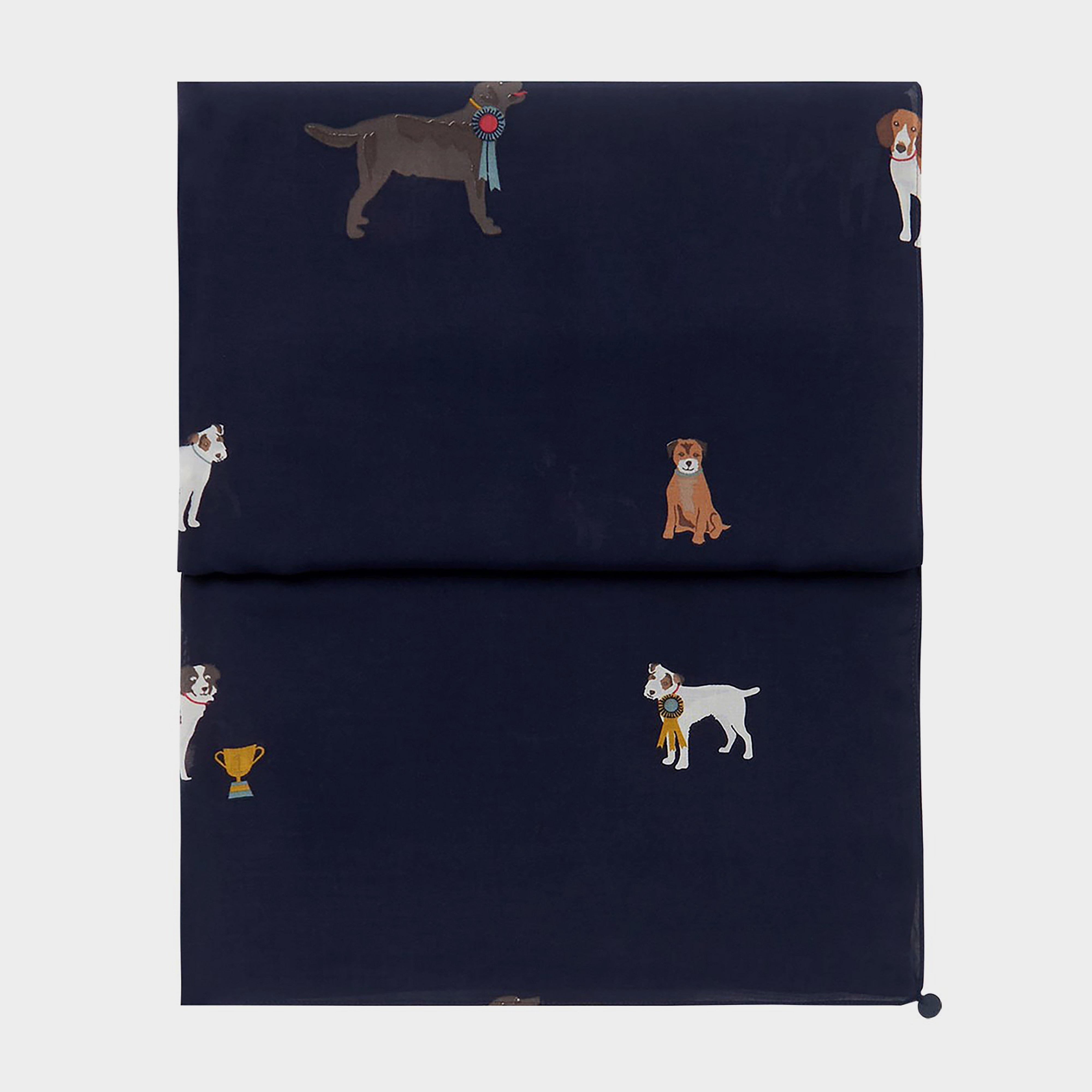 Women's Conway Scarf Navy Dogs