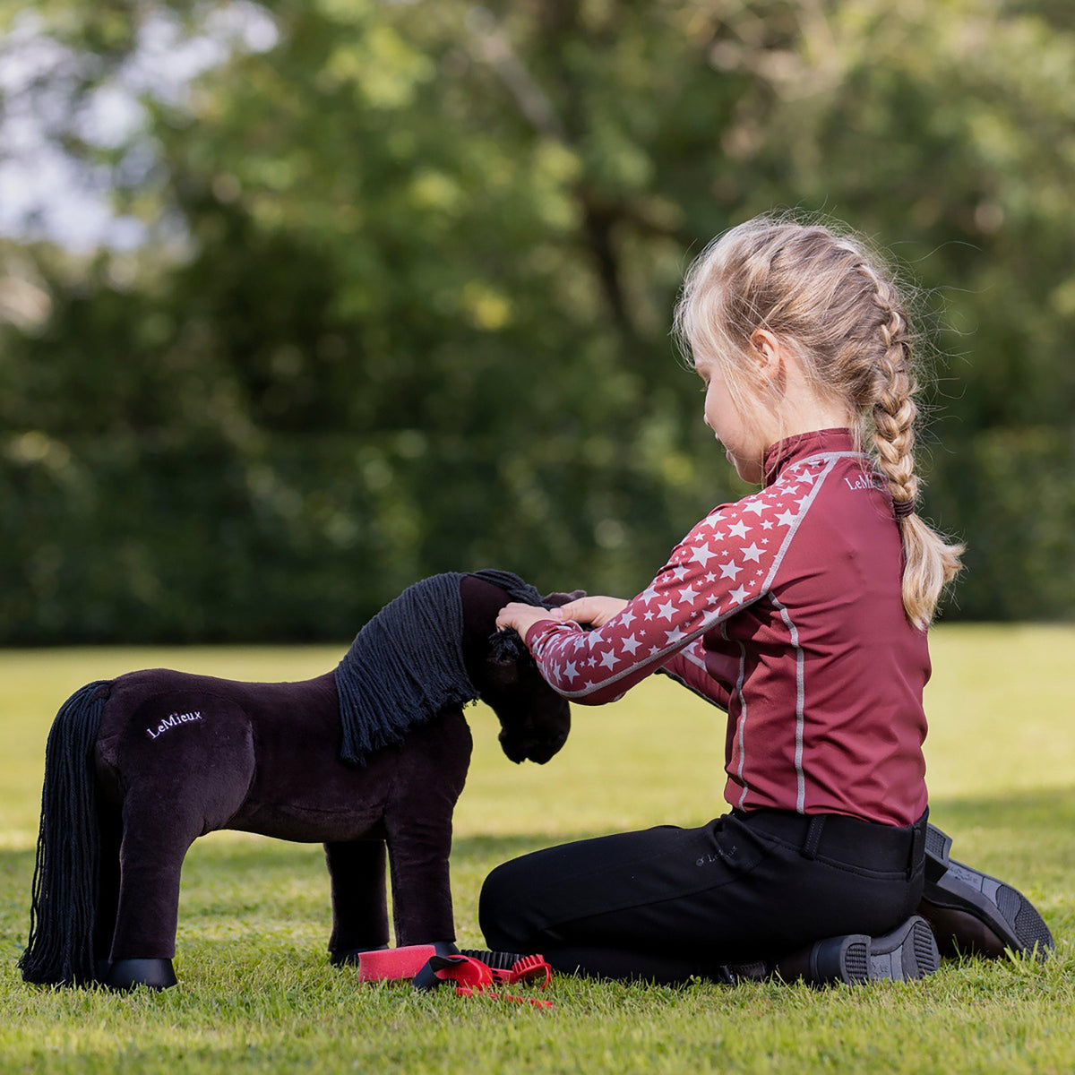 Mini LeMieux Toy Pony Grooming Kit Red