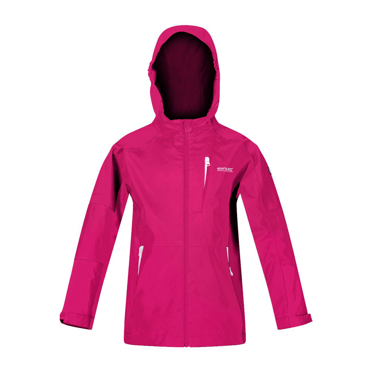 Childs Calderdale II Waterproof Jacket Pink Fusion