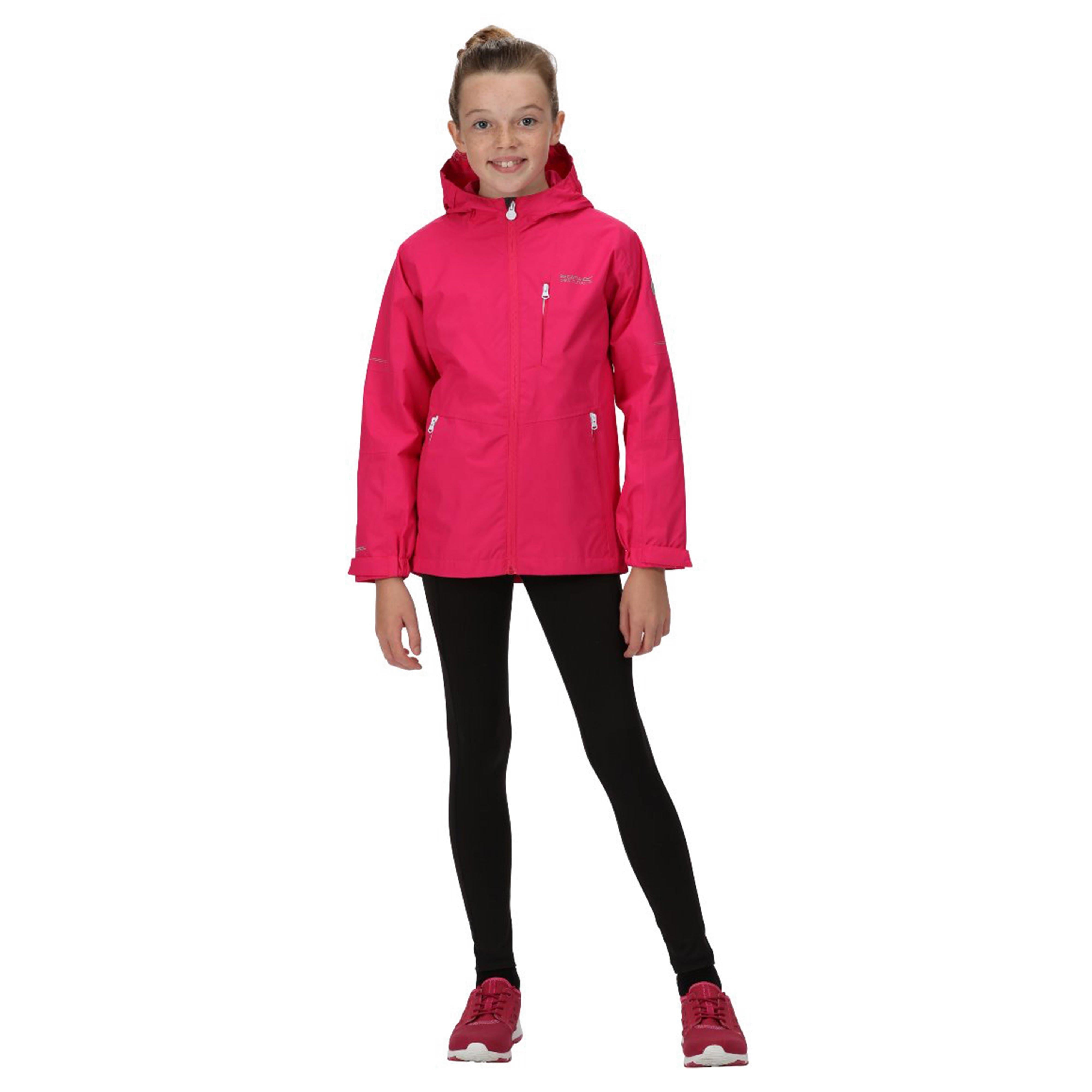Childs Calderdale II Waterproof Jacket Pink Fusion