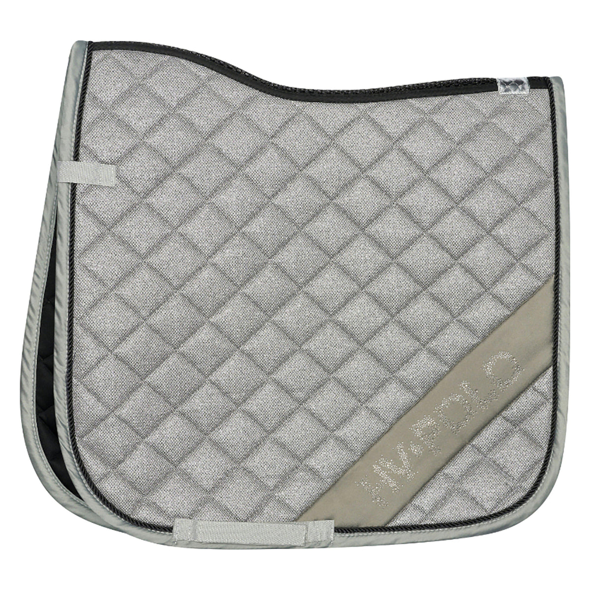 Nina Dressage Saddle Pad Silver Grey