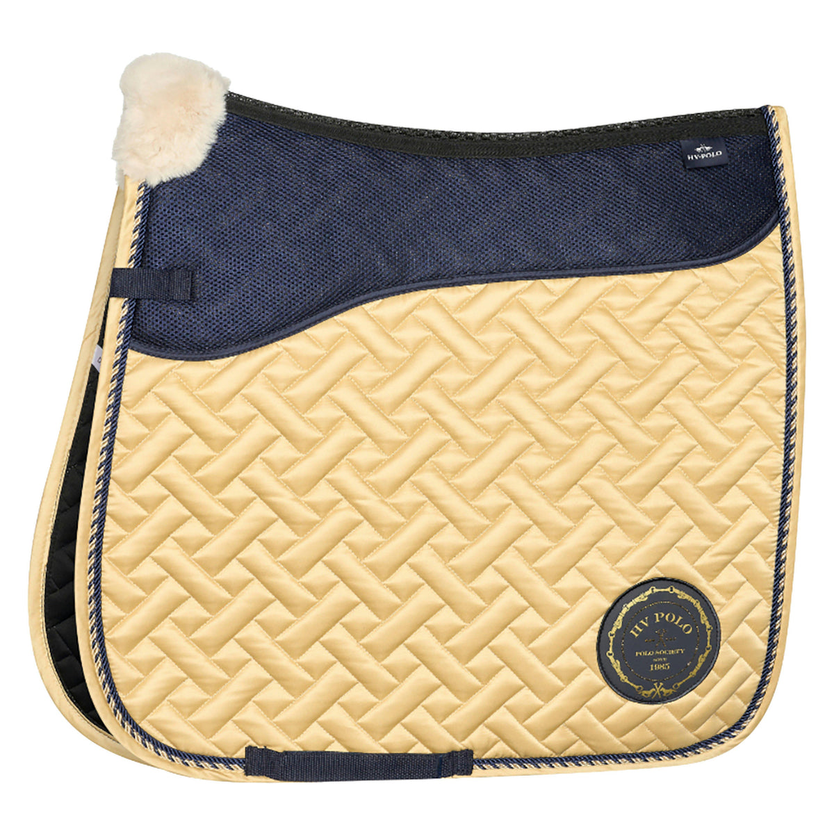Beau Dressage Saddle Pad Gold