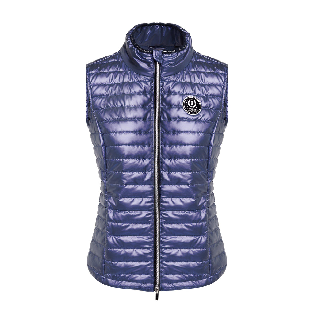 Womens Violet Pearl Gilet Night Shadow