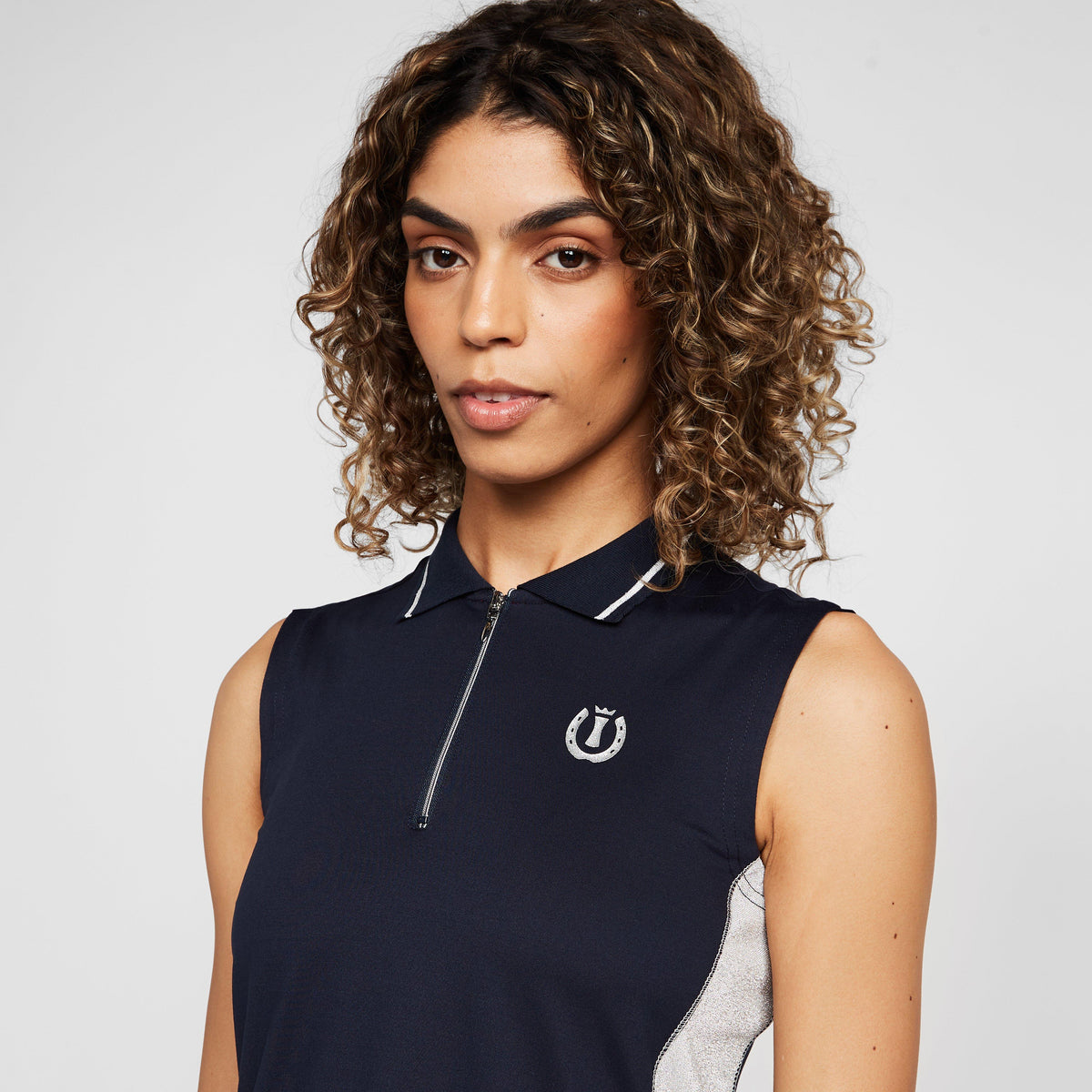 Womens Tessy Polo Shirt Navy