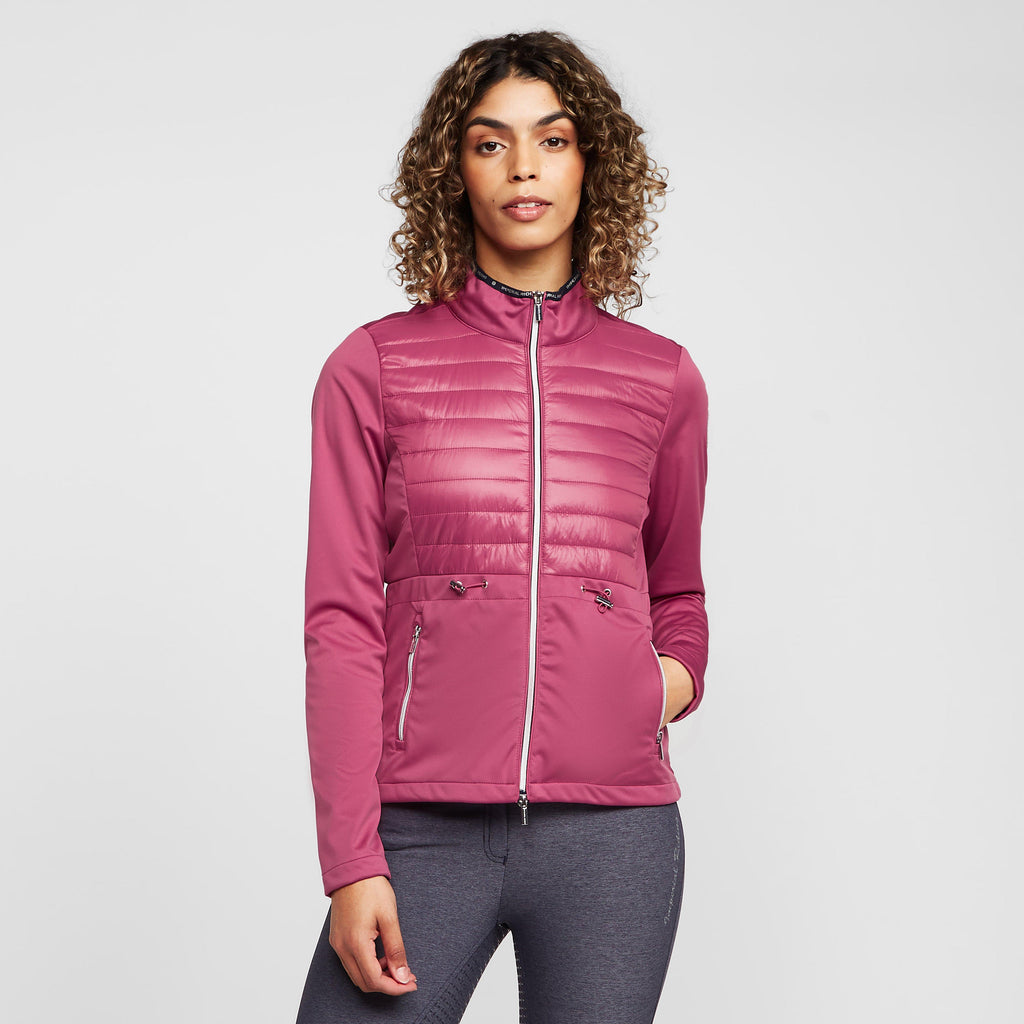 Womens Kiss and Tell Hybrid Jacket Violet Rose
