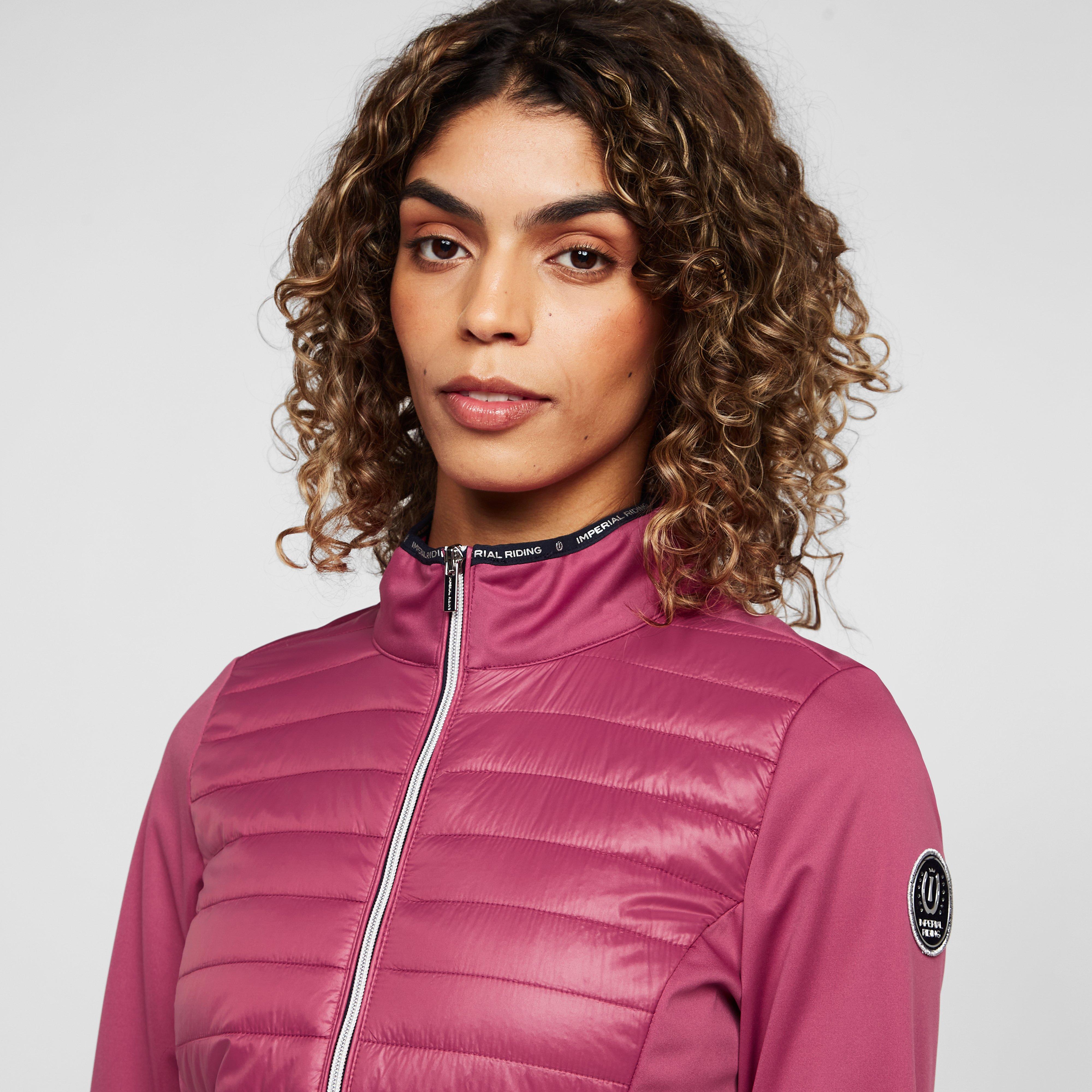 Womens Kiss and Tell Hybrid Jacket Violet Rose