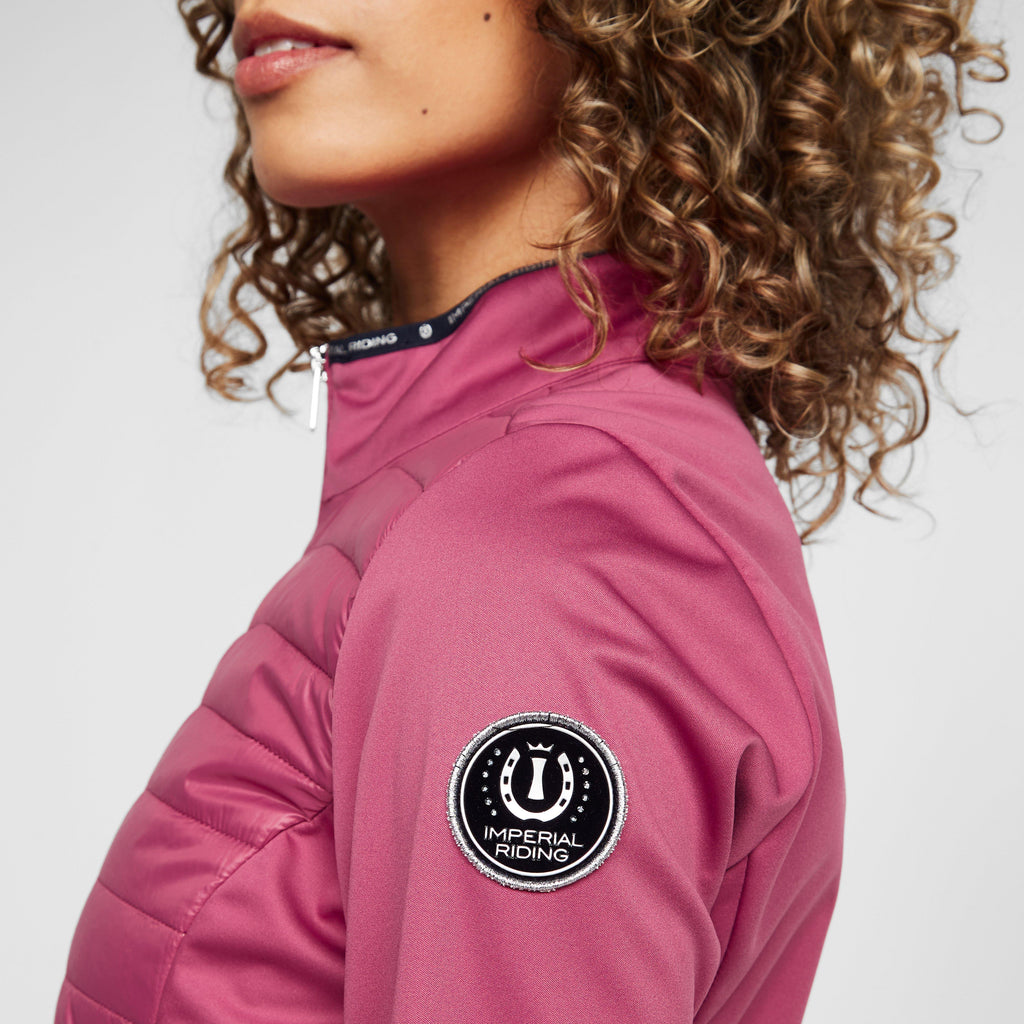 Womens Kiss and Tell Hybrid Jacket Violet Rose