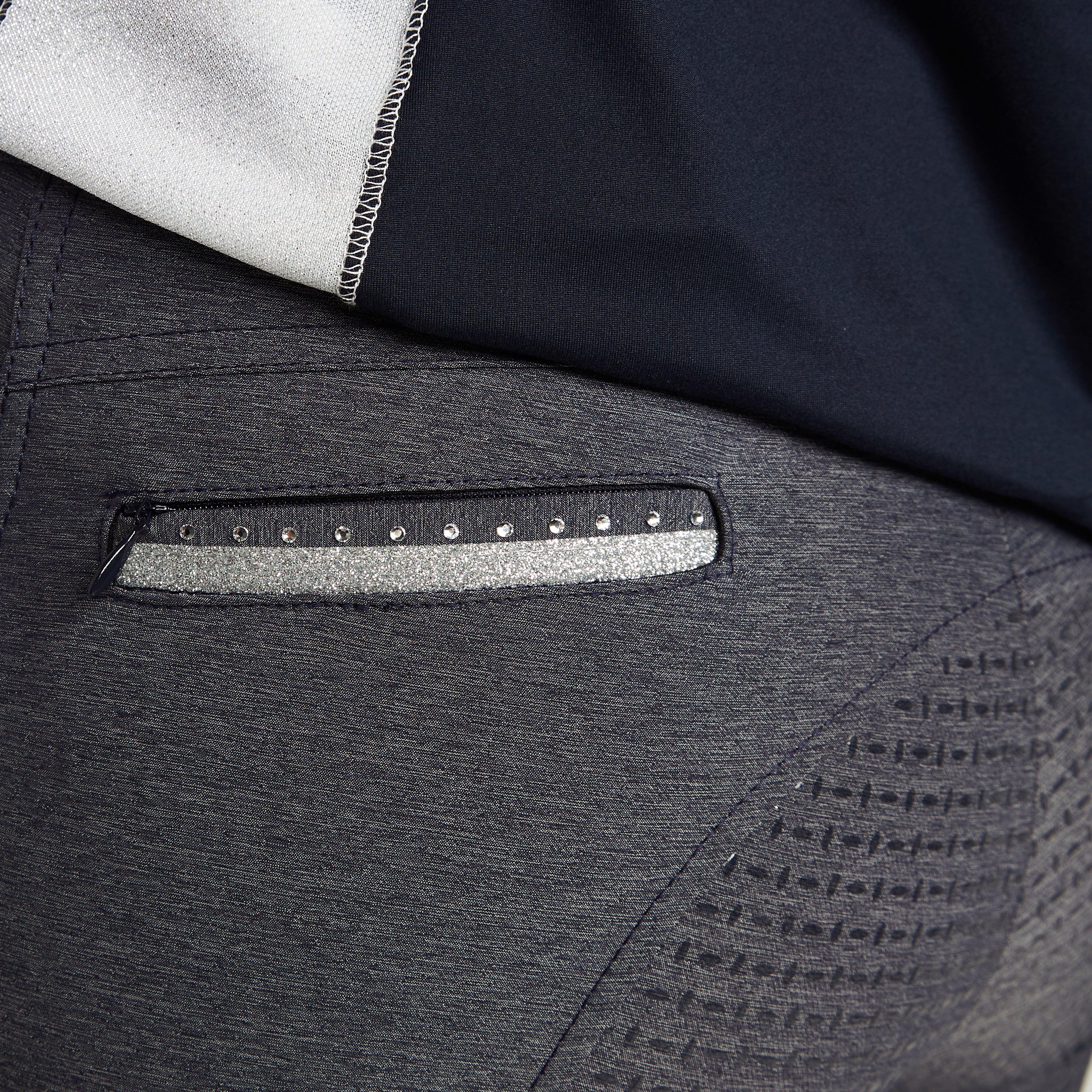 Womens El Capone Full Grip Breeches Denim