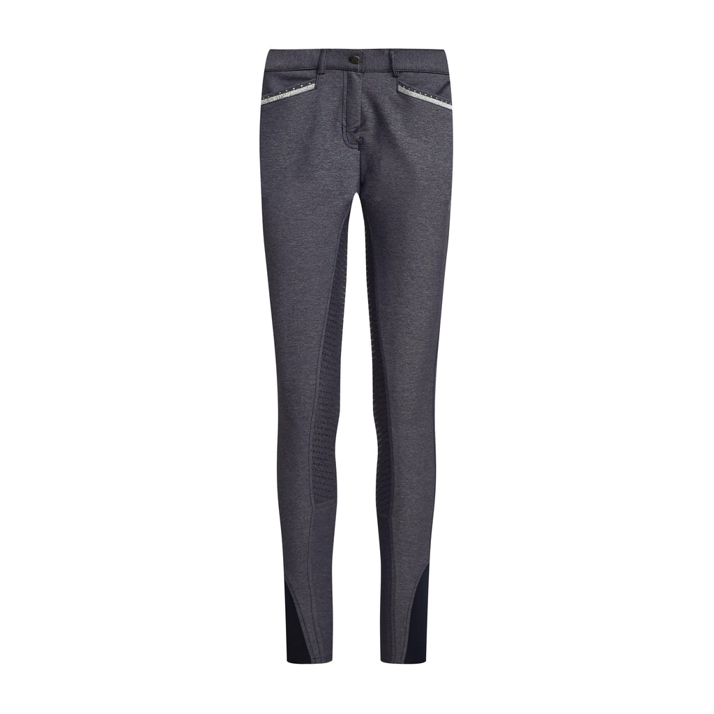 Womens El Capone Full Grip Breeches Denim