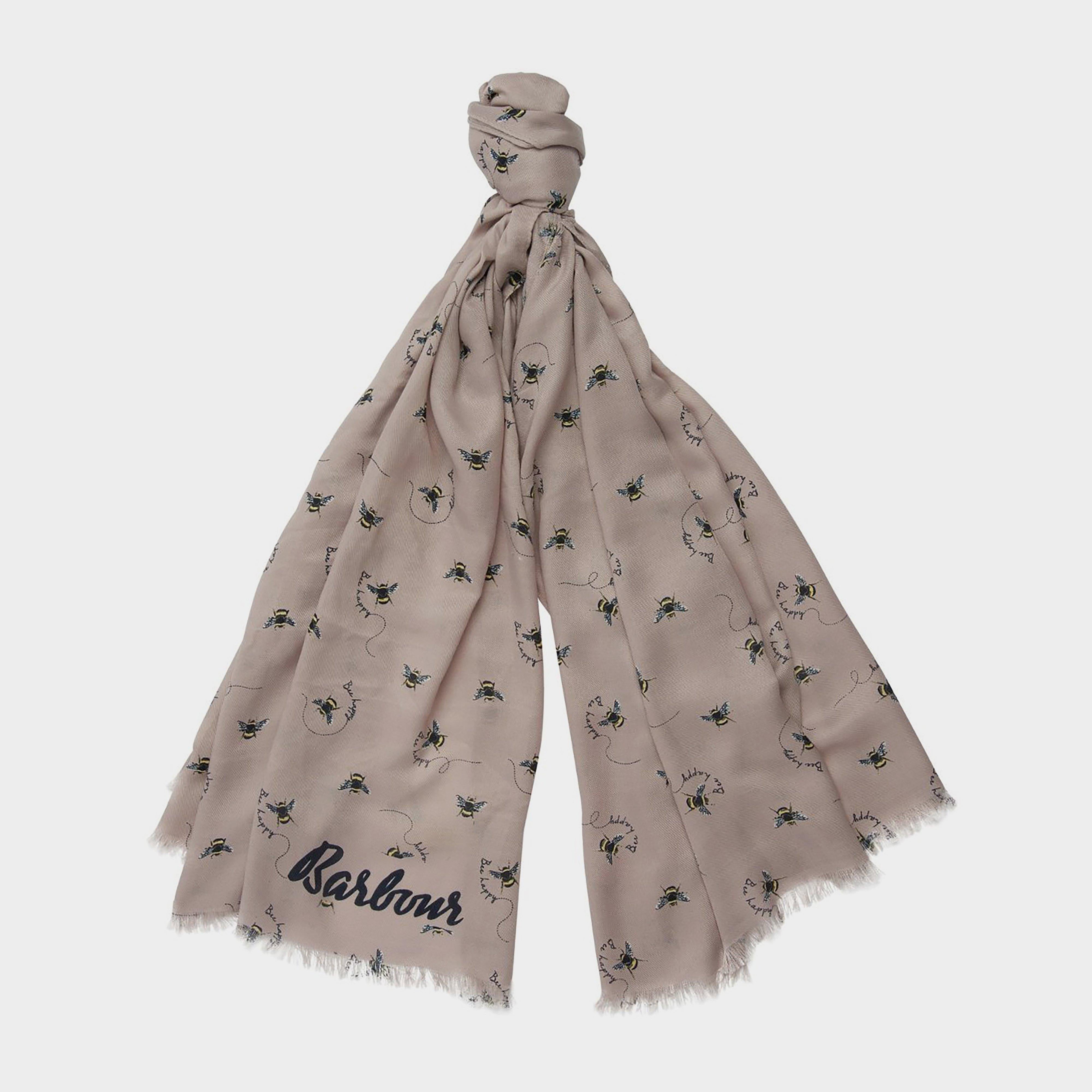 Bee Happy Print Wrap Pastel Pink