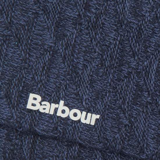 Texture Twist Socks Navy