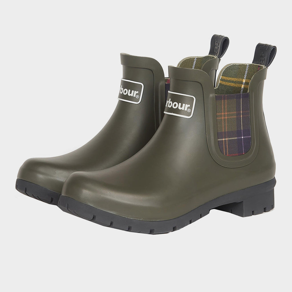 Womens Kingham Wellington Boots Olive