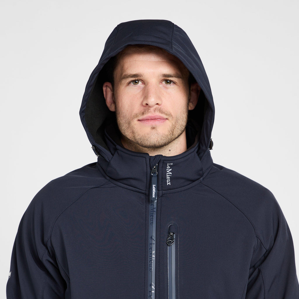 Mens Elite Soft Shell Jacket Navy