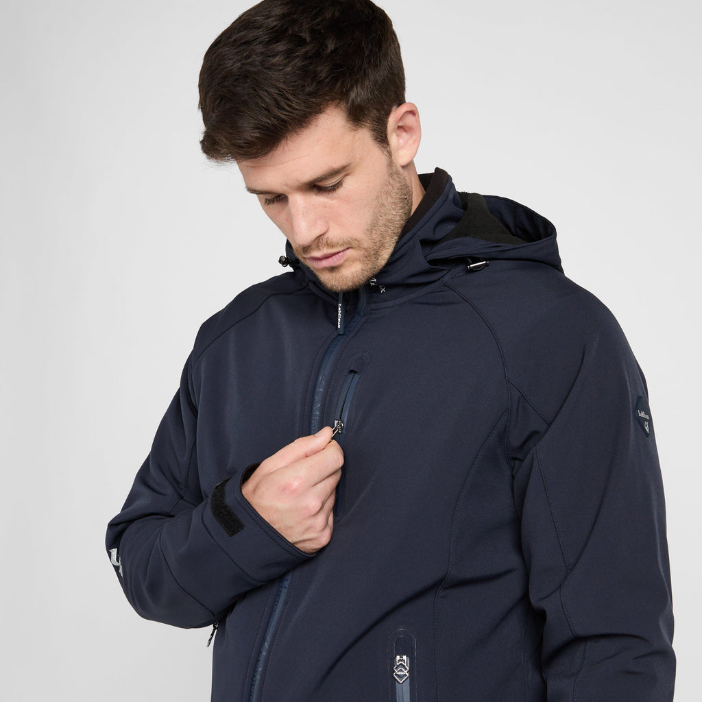 Mens Elite Soft Shell Jacket Navy