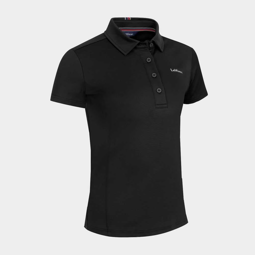 Mens Elite Polo Shirt Black