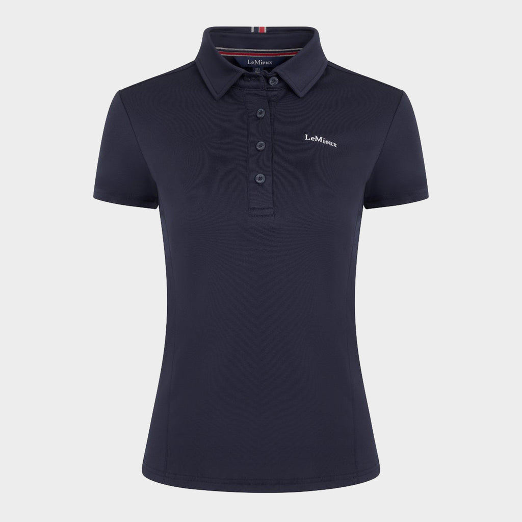 Womens Elite Polo Shirt Navy