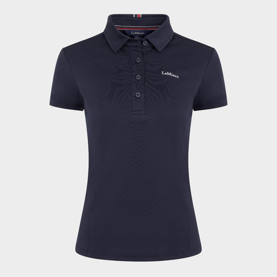 Womens Elite Polo Shirt Navy