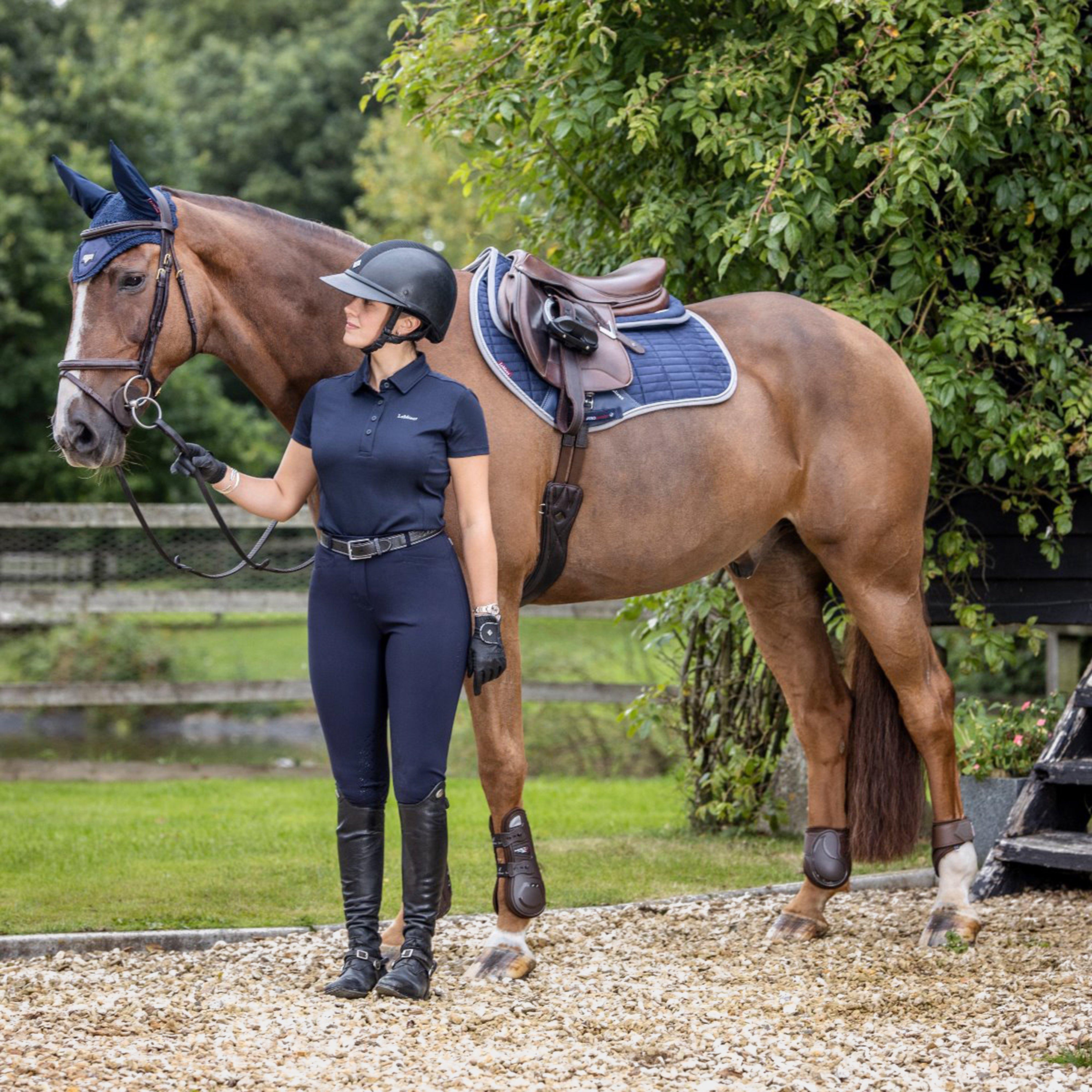 Womens Elite Polo Shirt Navy