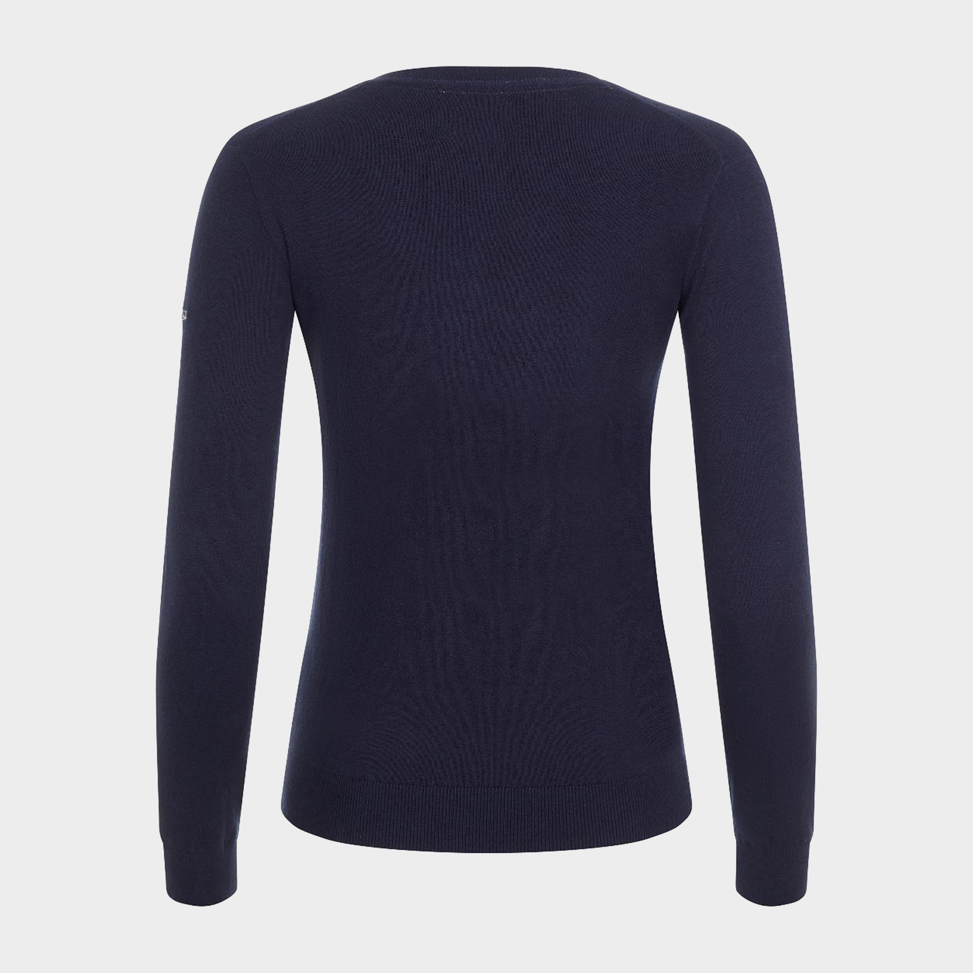 Womens Elite V-Neck Jumper Navy