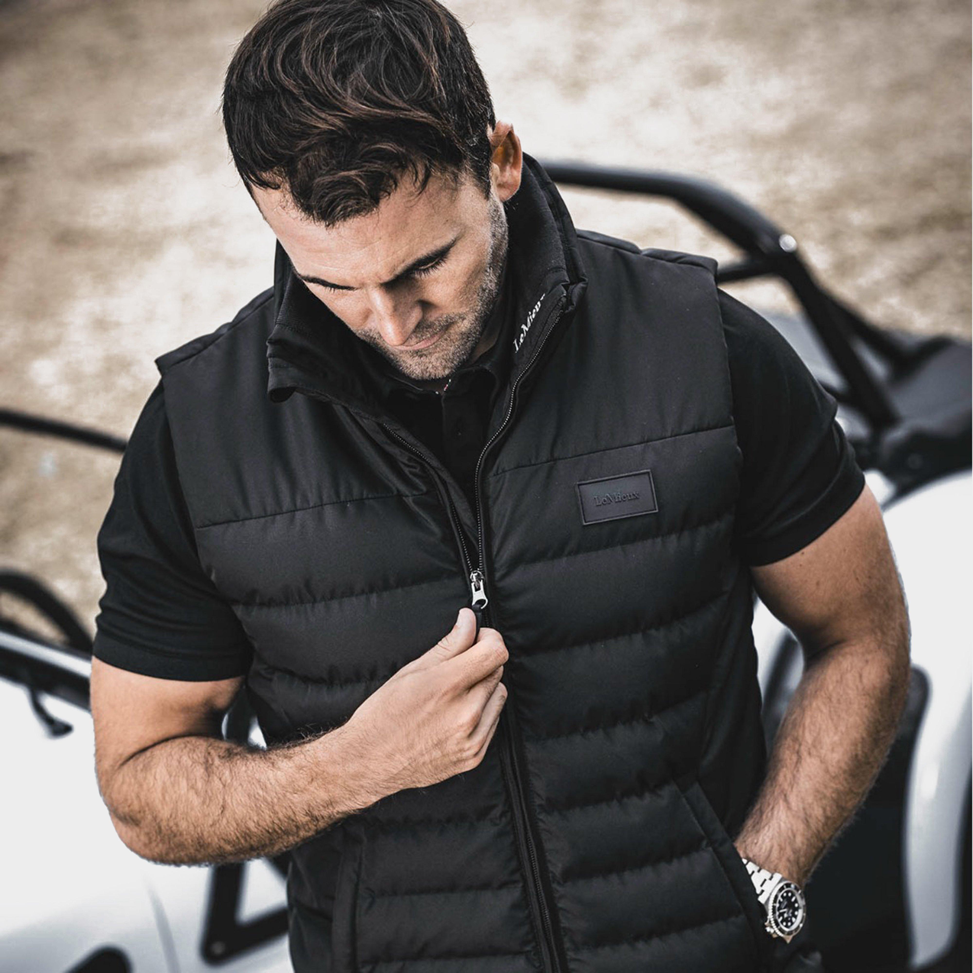 Mens Elite Gilet Black